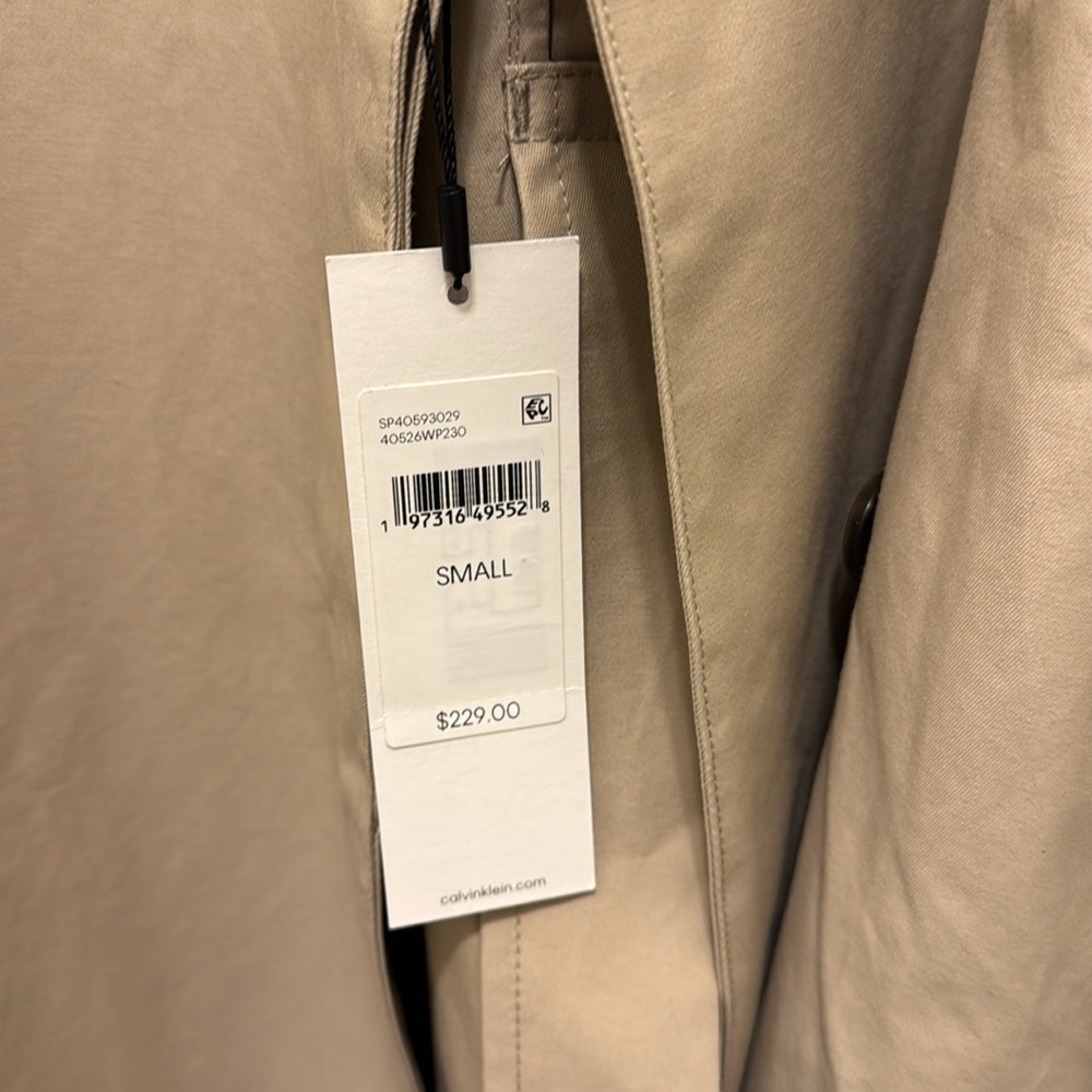 Calvin Klein trench coat - Picture 7 of 10